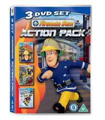 Fireman Sam: Action Pack triple pack (Help Is Here, Mountain Rescue, Snow Trouble) [DVD]