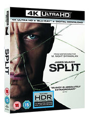 SPLIT 4K UHD + digital download [Blu-ray] [2017]