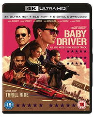 Baby Driver (2 Disc 4K & Blu-ray) [2017] [Region Free]