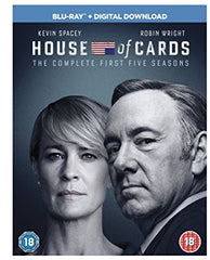 House of Cards - Season 1-5 [Blu-ray] [Region Free]