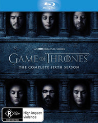 Game of Thrones: Season 6 (Blu Ray - Region B - AUS)