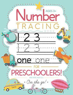 Number Tracing Book for Preschoolers and Kids Ages 3-5 by Modern Kid Press