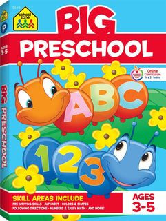 Big Preschool Workbook by School Zone