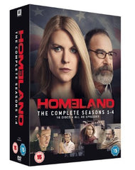 Homeland - Season 1-4 [DVD]
