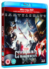 Captain America: Civil War [Blu-ray 3D] [2016]
