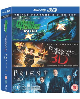 The Green Hornet / Resident Evil: Afterlife / Priest (Blu-ray 3D)