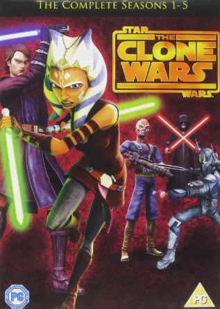 Star Wars Clone Wars - Season 1-5 [DVD]