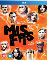 Misfits - Series 1-5 [Blu-ray]