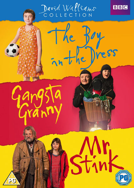 David Walliams Collection: The Boy in the Dress / Gangsta Granny / Mr Stink [DVD]