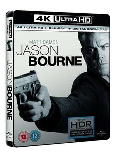 Jason Bourne (4K UHD Blu-ray + Blu-ray + Digital Download) [2016]