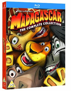 Madagascar 1-3 [Blu-ray]