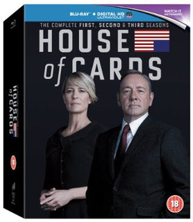 House of Cards - Season 1-3 [Blu-ray]