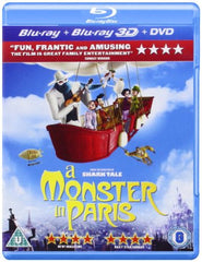 A Monster in Paris (Blu-ray 3D + Blu-ray + DVD)