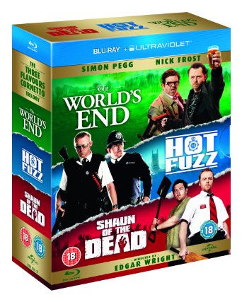 The World's End/Hot Fuzz/Shaun of the Dead [Blu-ray]