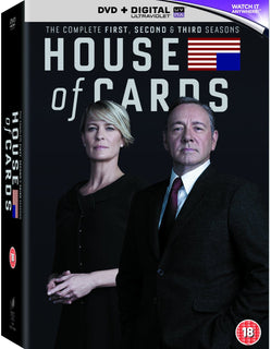 House of Cards - Season 1-3 [DVD]