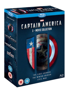Captain America 1-3 Triplepack [Blu-ray] [Region Free]