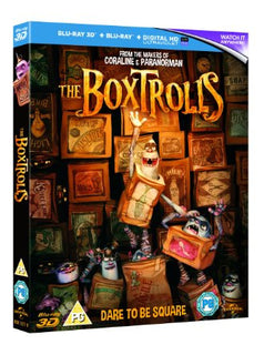 The Boxtrolls (Blu-ray 3D + Blu-ray + UV Copy)