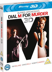 Dial M for Murder (Blu-ray 3D + Blu-ray) [1954] [Region Free]