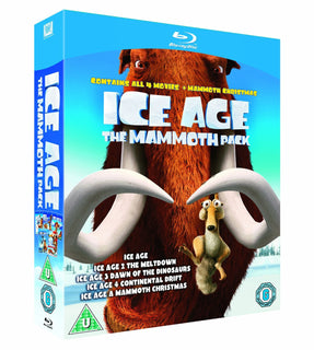 Ice Age 1-4 plus Mammoth Christmas[Blu-ray]