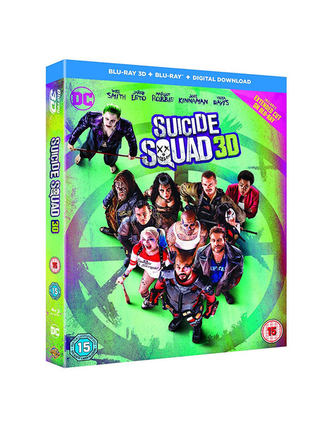 Suicide Squad [Blu-ray 3D] [2016] [Region Free]