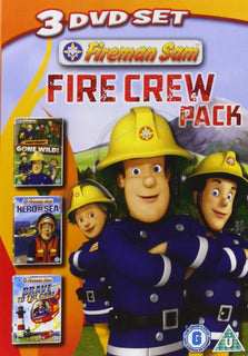 Fireman Sam: Fire Crew Pack (Pontypandy Gone Wild/Hero At Sea/Brave To The Core) [DVD]
