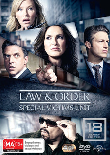 Law and Order Special Victims Unit - Season 18 (Region 4 DVD)