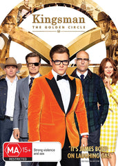 KINGSMAN, THE GOLDEN CIRCLE (DVD - Region 4)