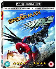 Spider-Man Homecoming [4K UHD + Blu-ray + Comic] [2017]