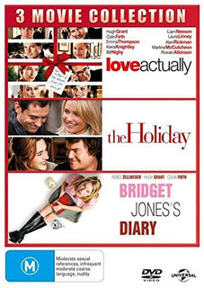 Love Actually / The Holiday / Bridget Jones's Diary (Region 4 DVD)