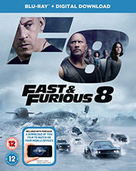 Fast & Furious 8 BD + digital download [Blu-ray] [2017] [Region Free]