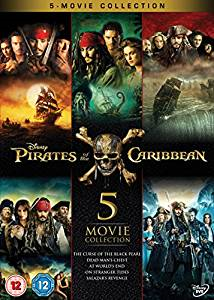 Pirates of the Caribbean 1-5 Boxset [DVD]