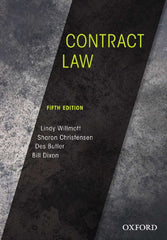 Contract Law by Willmott