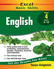 Excel Basic Skills Workbook: English Year 4 by Pascal Press