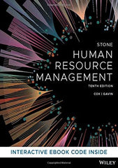 Human Resource Management by Raymond J. Stone