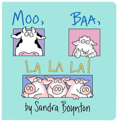 Moo Baa La La La by Sandra Boynton (Board book)