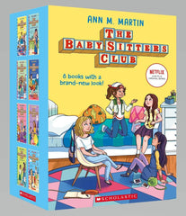The Baby-Sitters Club Netflix Editions 1-8 Boxed Set by Martin Ann M
