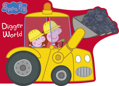 Peppa Pig: Digger World by Peppa Pig (Board book)