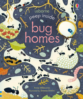 Peep Inside Bug Homes by Anna Milbourne (Hardcover)