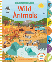 Wild Animals by Neiko Ng (Board book)