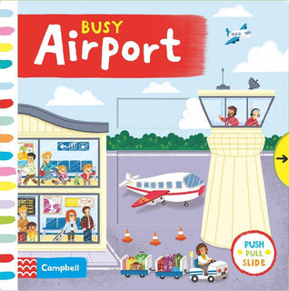 Busy Airport by Louise Forshaw (Board book)