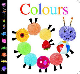 Alphaprints Colours by Roger Priddy (Board book)