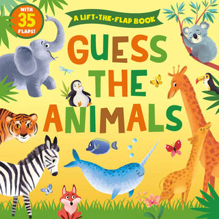 Guess the Animals (A Lift-the-Flap Book) by Clever Publishing (Board book)