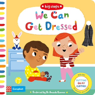 We Can Get Dressed by Marion Cocklico (Board book)