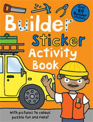 Builder: Sticker Activity Book by Roger Priddy