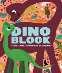 Dinoblock by Christopher Franceschelli (Board book)
