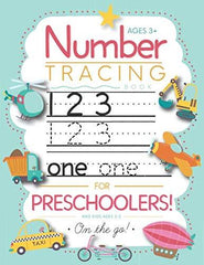 Number Tracing Book for Preschoolers and Kids Ages 3-5 by Modern Kid Press