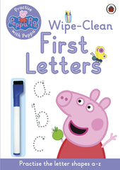 Peppa Pig:Wipe-Clean First Letters by Peppa Pig