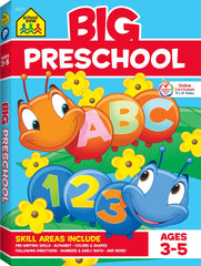 Big Preschool Workbook by School Zone