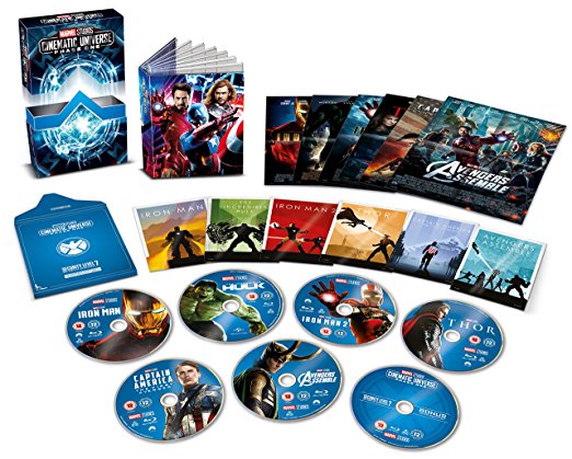 Marvel Studios Collector's Edition Box Set - Phase 1 [Blu-ray] [Region Free]