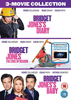 Bridget Jones 3-Film Collection (Bridget Jones's Diary/Bridget Jones: The Edge Of Reason/Bridget Jones's Baby) [DVD + Digital Download] [2016]